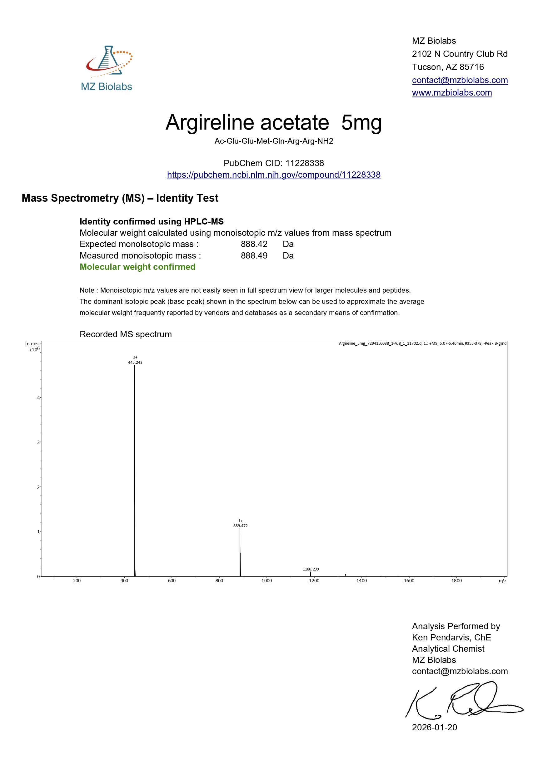Argireline 5 mg - Image 3