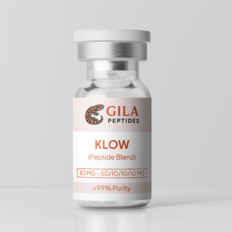 KLOW 80 mg - GHK-Cu 50 mg + BPC-157 10 mg + TB-500 10 mg + KPV 10 mg - Peptide Blend